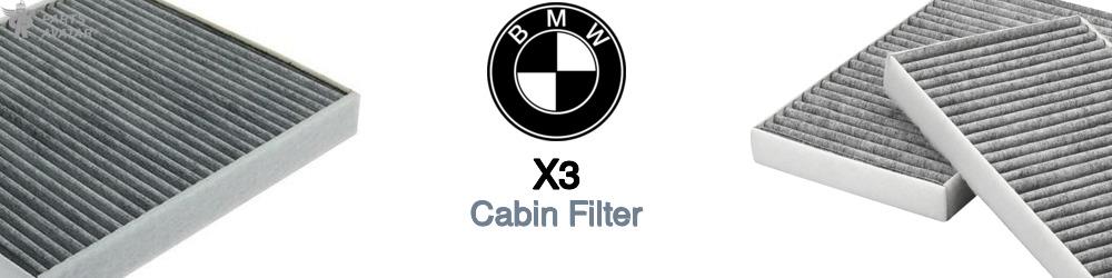 Discover BMW X3 Cabin Air Filters For Your Vehicle