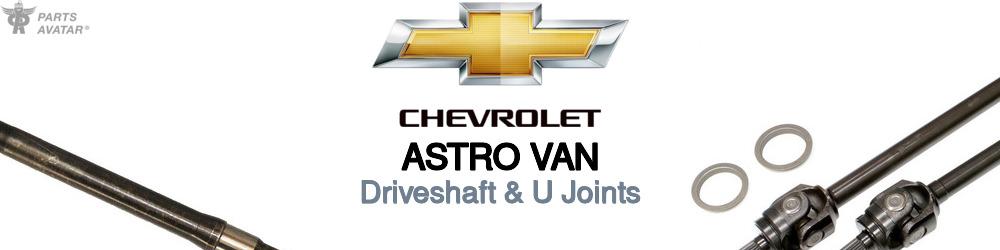 Discover Chevrolet Astro van U-Joints For Your Vehicle