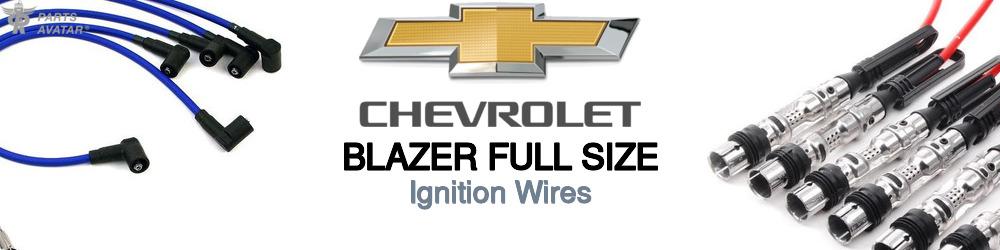 Discover Chevrolet Blazer full size Ignition Wires For Your Vehicle