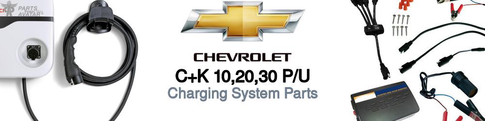 Discover Chevrolet C+k 10,20,30 p/u Charging System Parts For Your Vehicle