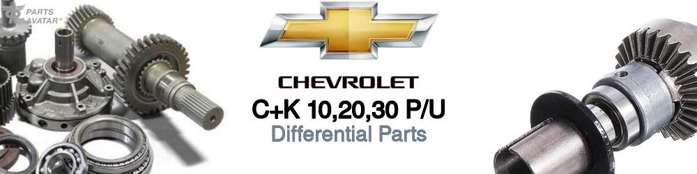 Discover Chevrolet C+k 10,20,30 p/u Differential Parts For Your Vehicle