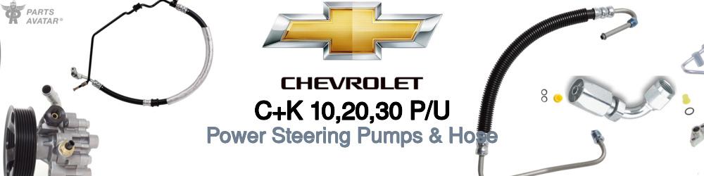 Discover Chevrolet C+k 10,20,30 p/u Power Steering Pressure Hoses For Your Vehicle