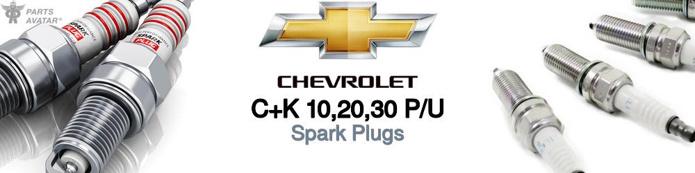 Discover Chevrolet C+k 10,20,30 p/u Spark Plugs For Your Vehicle