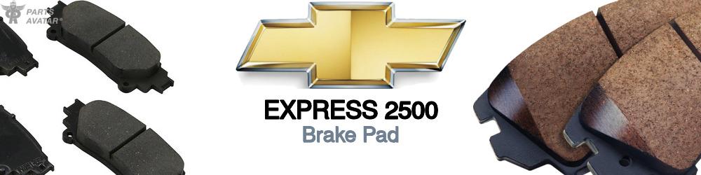 Discover Chevrolet Express 2500 Brake Pads For Your Vehicle