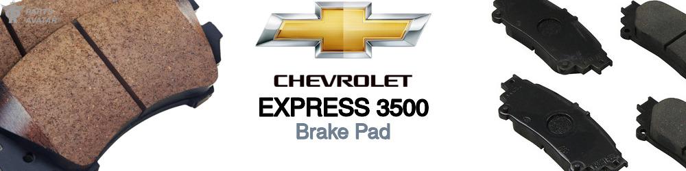 Discover Chevrolet Express 3500 Brake Pads For Your Vehicle