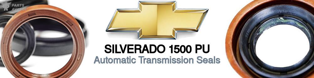 Discover Chevrolet Silverado 1500 pu Transmission Seals For Your Vehicle