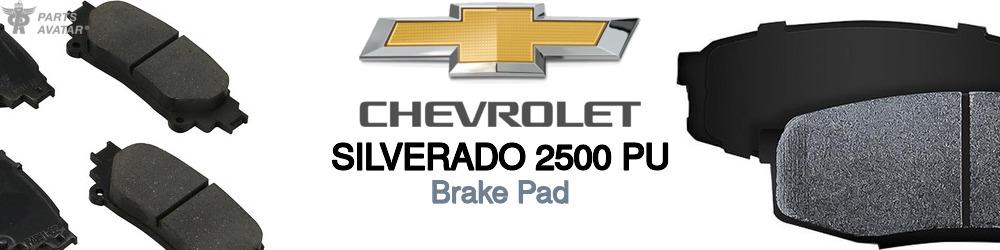 Discover Chevrolet Silverado 2500 pu Brake Pads For Your Vehicle