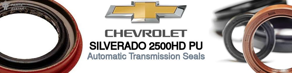 Discover Chevrolet Silverado 2500hd pu Transmission Seals For Your Vehicle