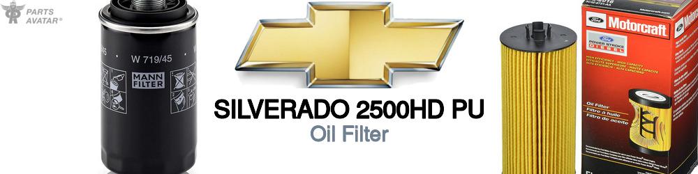 Discover Chevrolet Silverado 2500hd pu Engine Oil Filters For Your Vehicle