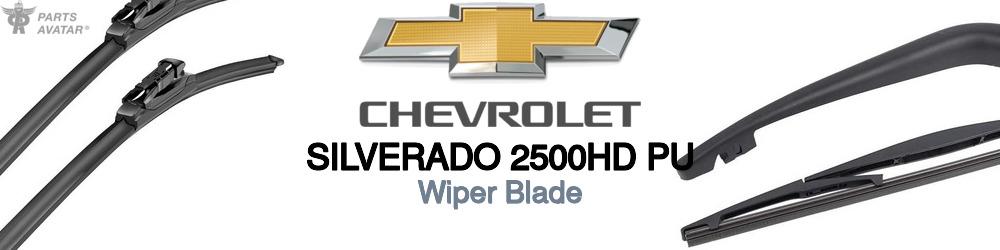 Discover Chevrolet Silverado 2500hd pu Wiper Blades For Your Vehicle