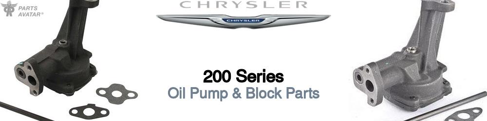 Discover Chrysler 200 series Oil Pumps For Your Vehicle