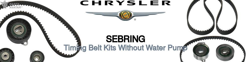 Discover Chrysler Sebring Timing Belt Kits For Your Vehicle