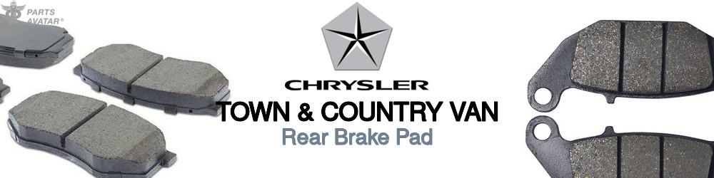 Discover Chrysler Town & country van Rear Brake Pads For Your Vehicle