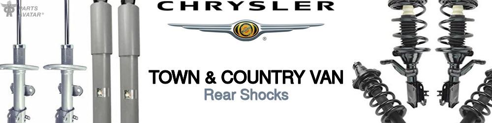 Discover Chrysler Town & country van Rear Shocks For Your Vehicle