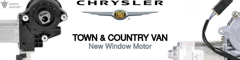 Discover Chrysler Town & country van Window Motors For Your Vehicle