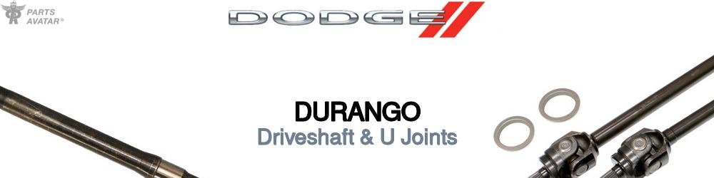 Discover Dodge Durango U-Joints For Your Vehicle