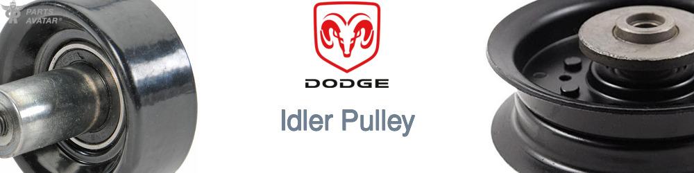 Discover Dodge Idler Pulleys For Your Vehicle