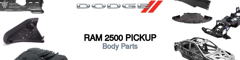 Discover Dodge Ram 2500 pickup Body Parts For Your Vehicle