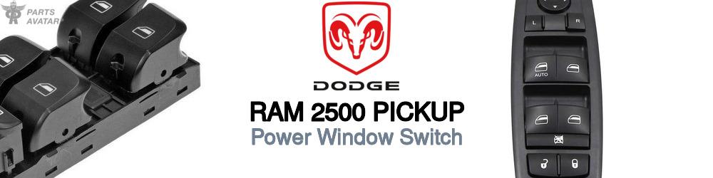 Discover Dodge Ram 2500 pickup Window Switches For Your Vehicle