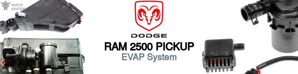 Discover Dodge Ram 2500 pickup EVAP For Your Vehicle