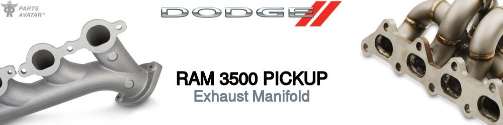 Discover Dodge Ram 3500 pickup Exhaust Manifolds For Your Vehicle