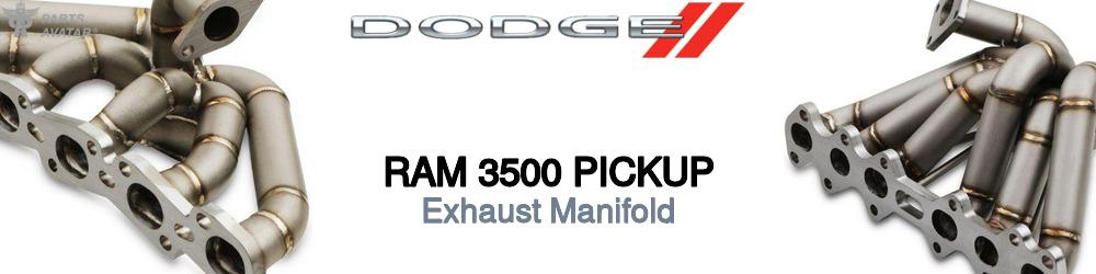 Discover Dodge Ram 3500 pickup Exhaust Manifold For Your Vehicle