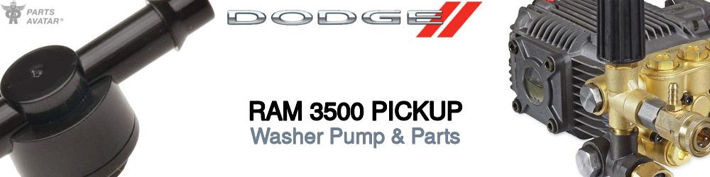 Discover Dodge Ram 3500 pickup Windshield Washer Pump Parts For Your Vehicle