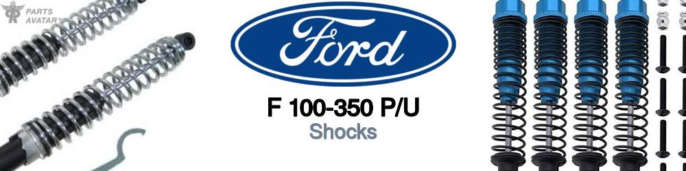 Discover Ford F 100-350 p/u Rear Shocks For Your Vehicle