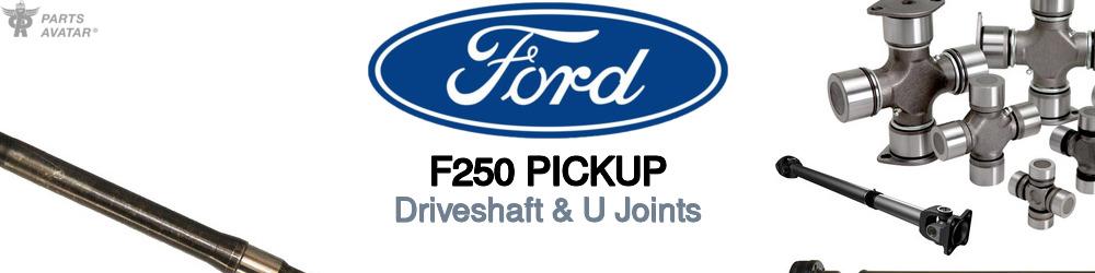 Discover Ford F250 pickup U-Joints For Your Vehicle