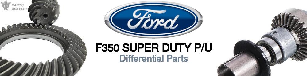 Discover Ford F350 super duty p/u Differential Parts For Your Vehicle