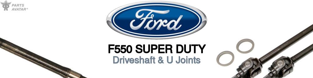 Discover Ford F550 super duty U-Joints For Your Vehicle