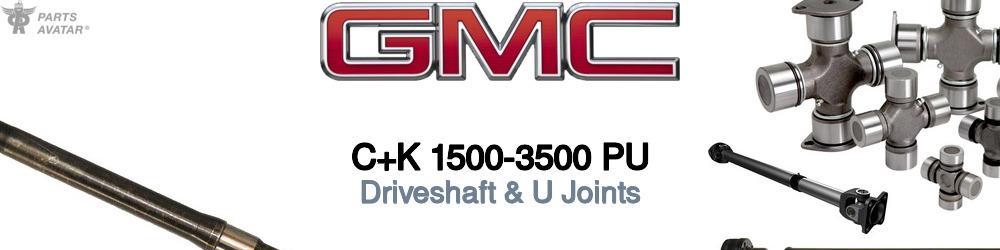 Discover Gmc C+k 1500-3500 pu U-Joints For Your Vehicle