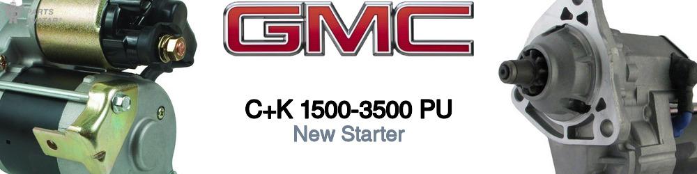 Discover Gmc C+k 1500-3500 pu Starter Motors For Your Vehicle