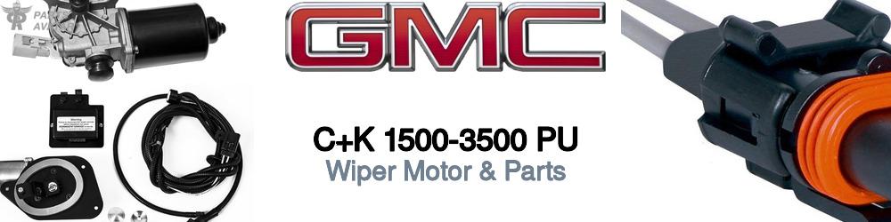 Discover Gmc C+k 1500-3500 pu Wiper Motor Parts For Your Vehicle