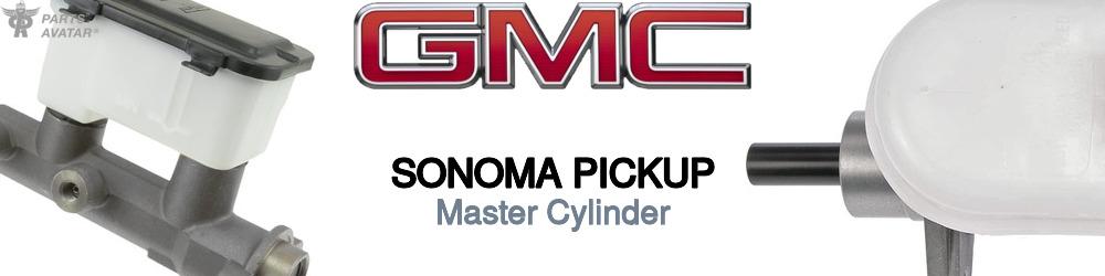 Discover Gmc Sonoma pickup Master Cylinders For Your Vehicle