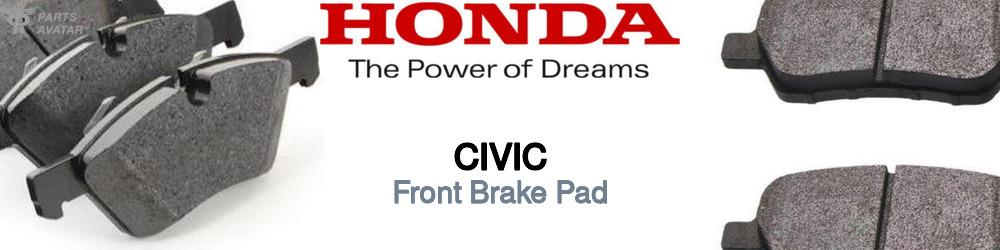 Discover Honda Civic Front Brake Pads For Your Vehicle