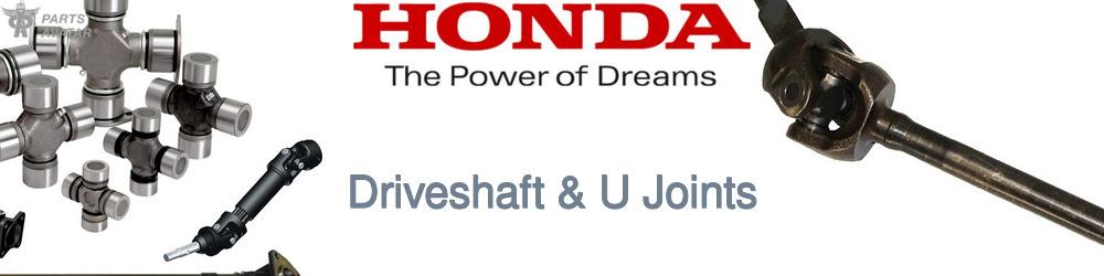 Discover Honda U-Joints For Your Vehicle