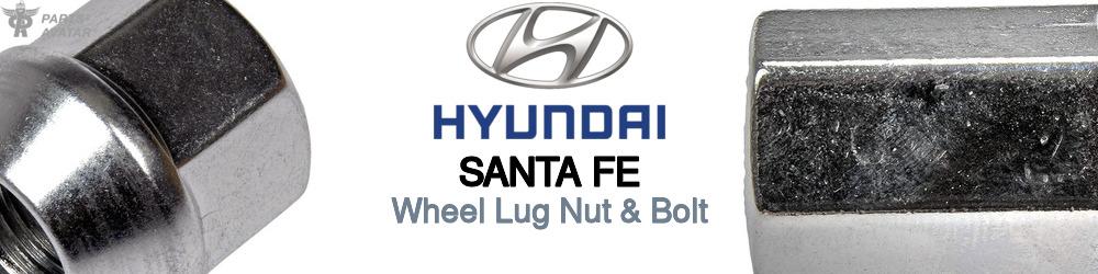 Discover Hyundai Santa fe Wheel Lug Nut & Bolt For Your Vehicle