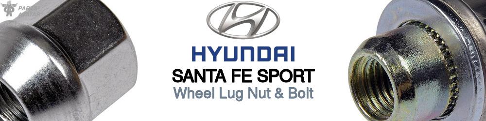 Discover Hyundai Santa fe sport Wheel Lug Nut & Bolt For Your Vehicle