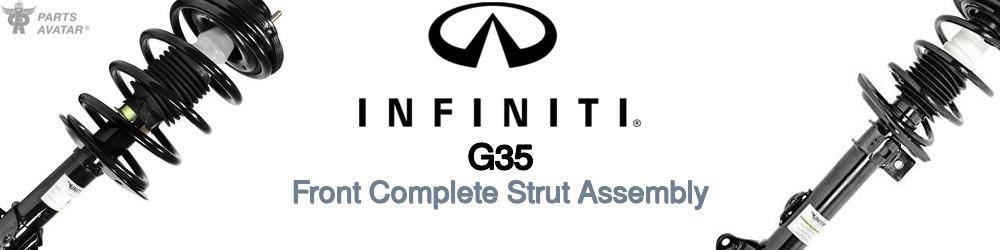 Discover Infiniti G35 Front Strut Assemblies For Your Vehicle