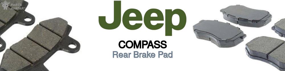 Discover Jeep truck Compass Rear Brake Pads For Your Vehicle