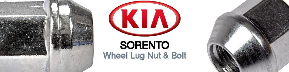 Discover Kia Sorento Wheel Lug Nut & Bolt For Your Vehicle