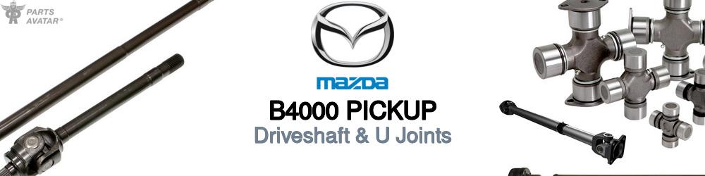 Discover Mazda B4000 pickup U-Joints For Your Vehicle