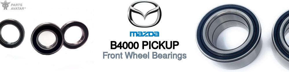 Discover Mazda B4000 pickup Front Wheel Bearings For Your Vehicle