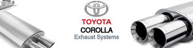 Discover Toyota Corolla Exhausts For Your Vehicle