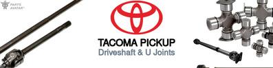 Discover Toyota Tacoma pickup U-Joints For Your Vehicle