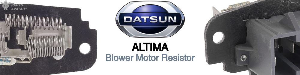 Discover Nissan datsun Altima Blower Motor Resistors For Your Vehicle