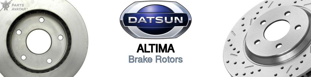 Discover Nissan datsun Altima Brake Rotors For Your Vehicle