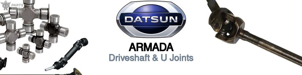 Discover Nissan datsun Armada U-Joints For Your Vehicle