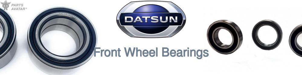 Discover Nissan datsun Front Wheel Bearings For Your Vehicle